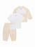 Ensemble 3 pièces Beige / blanc 1 - vertbaudet enfant 