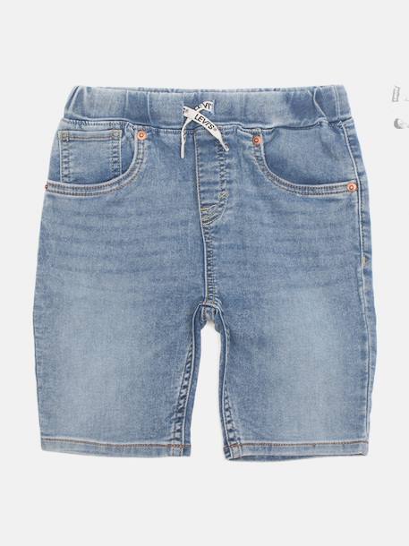Short garçon taille élastique Bleu+Bleu jean+Bleu marine 3 - vertbaudet enfant 