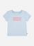 T-shirt manches courtes Light blue+Rouge 1 - vertbaudet enfant 