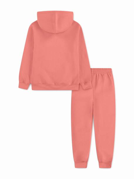 Ensemble deux pièces pour enfant sweat à capuche et pantalon Lilas+Orange+Rose moyen 6 - vertbaudet enfant 