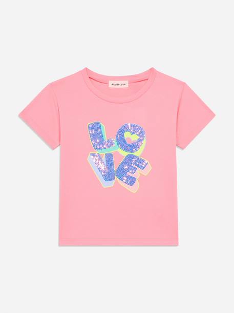 Fille-T-shirt, sous-pull-T-shirt à manches courtes