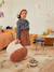 Pouf enfant en coton boletus Toffee, naturel 4 - vertbaudet enfant 