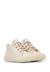 Chaussures premiers pas en cuir laminé cocoon Platine- 2 - vertbaudet enfant 