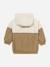 Blouson à capuche Taupe 2 - vertbaudet enfant 
