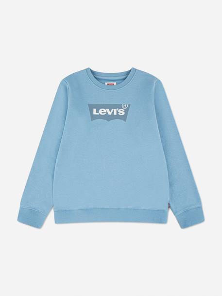 Sweat col rond Forget me not 1 - vertbaudet enfant 