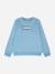 Sweat col rond Forget me not 1 - vertbaudet enfant 
