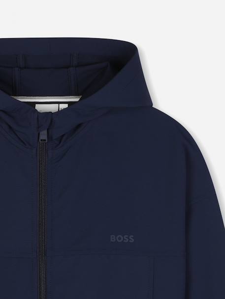 Sweat zippé à capuche Bleu 3 - vertbaudet enfant 