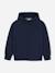 Sweat zippé à capuche Bleu 1 - vertbaudet enfant 