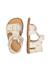 Sandales en cuir quarzo Blanc crème- 4 - vertbaudet enfant 