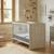 Lit bébé à barreaux - smile Beige+Gris 1 - vertbaudet enfant 