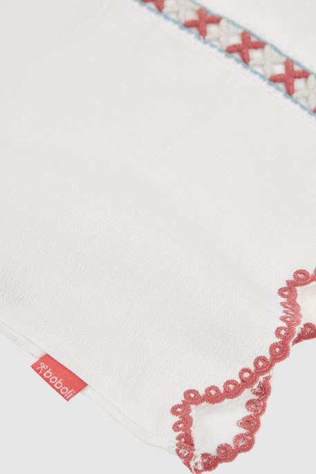 Chemise fille  coton Blanc 4 - vertbaudet enfant 
