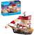 Chaloupe des pirates 71418 Multicolore 2 - vertbaudet enfant 