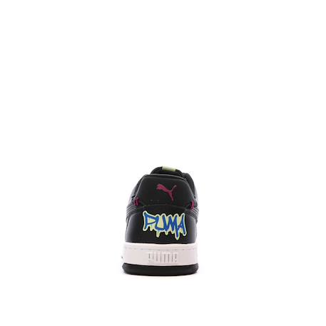 Baskets basses  à lacets Noir 3 - vertbaudet enfant 