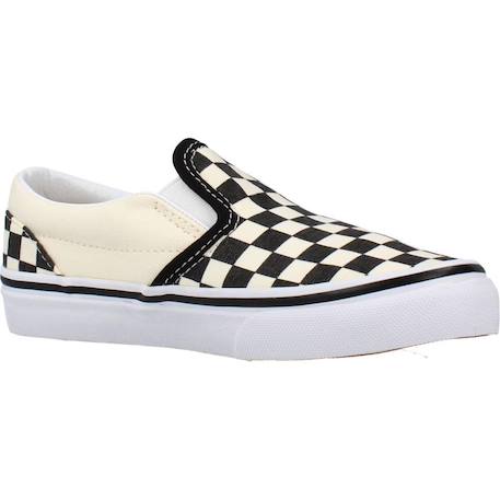 Baskets enfant garçon en textile Blanc blckwht+Blanc, noir 5 - vertbaudet enfant 
