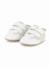 Chaussons bébé style basket à scratchs Blanc 1 - vertbaudet enfant 