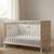 Lit bébé évolutif en bois - scandi Blanc/beige 5 - vertbaudet enfant 