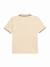 Polo à manches courtes Beige+Vert 3 - vertbaudet enfant 