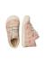 Chaussures premiers pas en cuir cocoon Blanc-+Rose poudré- 9 - vertbaudet enfant 
