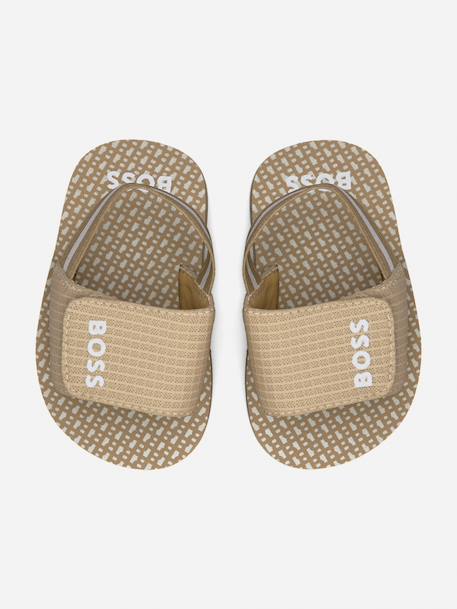 Sandales à scratch Beige+Black+Lavender blue+Vert foncé 4 - vertbaudet enfant 