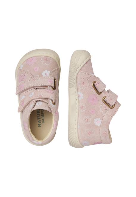 Chaussures en daim amur vl Rose poudré- 4 - vertbaudet enfant 