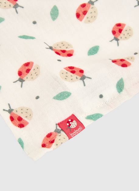 Couverture pour bébé en coton imprimé Multicolore 2 - vertbaudet enfant 