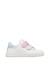 Baskets en cuir hasselt 2 vl. Blanc-fuchsia 1 - vertbaudet enfant 