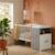 Lit bébé combiné évolutif en bois - leaf Gris 1 - vertbaudet enfant 