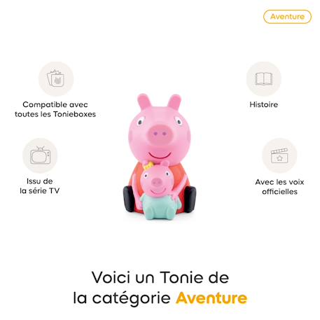 Figurine audio Peppa Pig, la nouvelle petite soeur - dès 3 ans MULTICOLORE 2 - vertbaudet enfant 