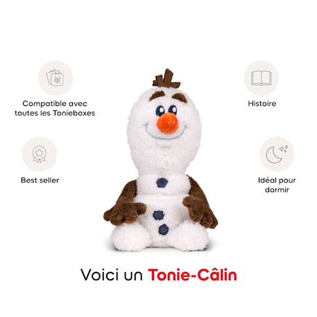 Peluche audio câlin Disney Olaf - histoires apaisantes - dès 3 ans MULTICOLORE 3 - vertbaudet enfant 