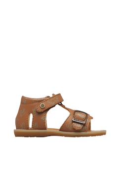 Chaussures-Sandales en cuir quarzo