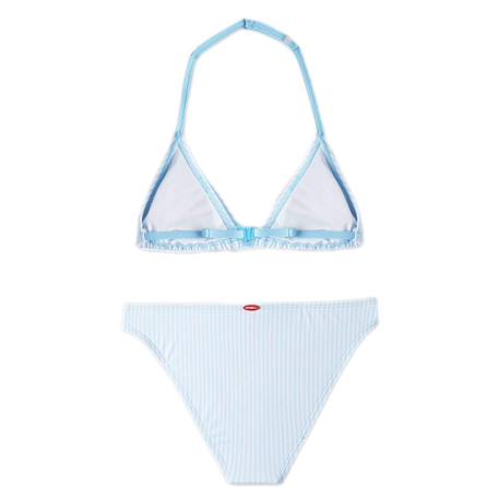 Maillot de bain 2 pieces fille surf state Bleu+Noir 2 - vertbaudet enfant 