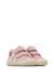 Chaussures en cuir et en daim sabby vl Blanc-rose- 2 - vertbaudet enfant 
