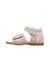 Sandales en daim avec imprimé cerises maya embr Rose poudré- 3 - vertbaudet enfant 