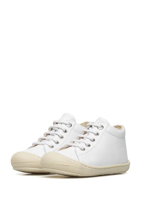 Chaussures en cuir cocoon Blanc- 5 - vertbaudet enfant 