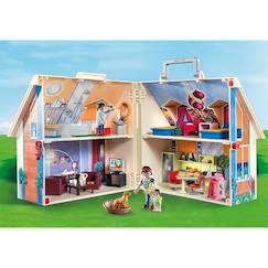 Jouet-Jeux d'imagination-Dollhouse maison transportable 70985