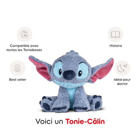 Peluche audio câlin Disney Stitch - histoires apaisantes- dès 3 ans MULTICOLORE 2 - vertbaudet enfant 
