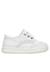 Baskets en cuir biloxi Blanc- 1 - vertbaudet enfant 