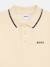 Polo à manches courtes Beige+Vert 2 - vertbaudet enfant 