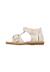 Sandales en cuir quarzo Blanc crème- 3 - vertbaudet enfant 