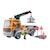 Action heroes camion de chantier avec grue et ouvrier et accessoires 71750 Multicolore 1 - vertbaudet enfant 