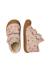 Chaussures premiers pas en cuir cocoon vl Blanc crème-+Rose poudré- 9 - vertbaudet enfant 