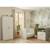 Chambre trio lit et commode à langer en bois - leaf Blanc 1 - vertbaudet enfant 