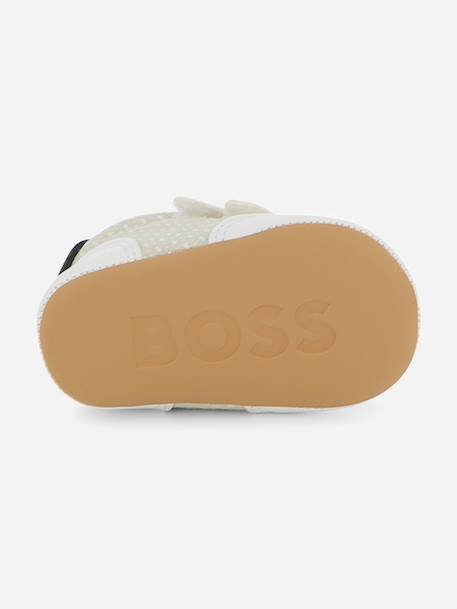 Chaussons bébé style basket à scratchs Blanc 5 - vertbaudet enfant 