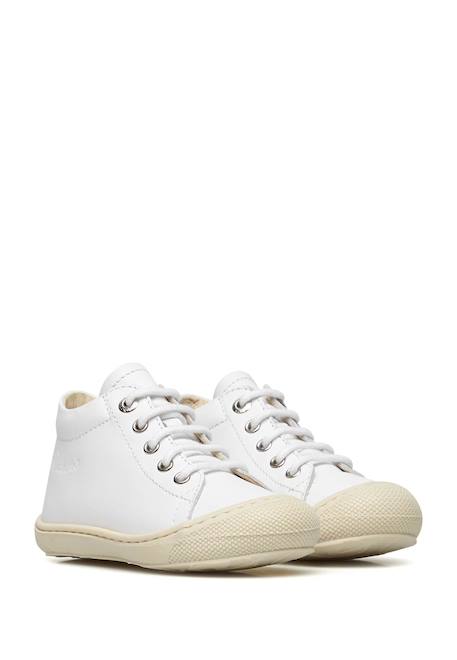 Chaussures en cuir cocoon Blanc- 2 - vertbaudet enfant 