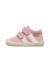 Chaussures en cuir et en daim sabby vl Blanc-rose- 3 - vertbaudet enfant 