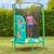 Trampoline rond bluey junior métal d140cm Noir - bleu - vert 1 - vertbaudet enfant 