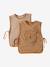 Lot 2 bavoirs tablier bébé ficelle+noisette+sauge 6 - vertbaudet enfant 