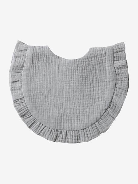 Lot 3 bavoirs bohème à volants blush+sauge 10 - vertbaudet enfant 