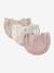Lot 3 bavoirs bohème à volants blush+sauge 1 - vertbaudet enfant 