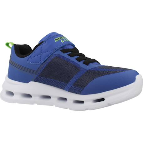 Baskets enfant garçon Bleu blbk+Noir blk 5 - vertbaudet enfant 
